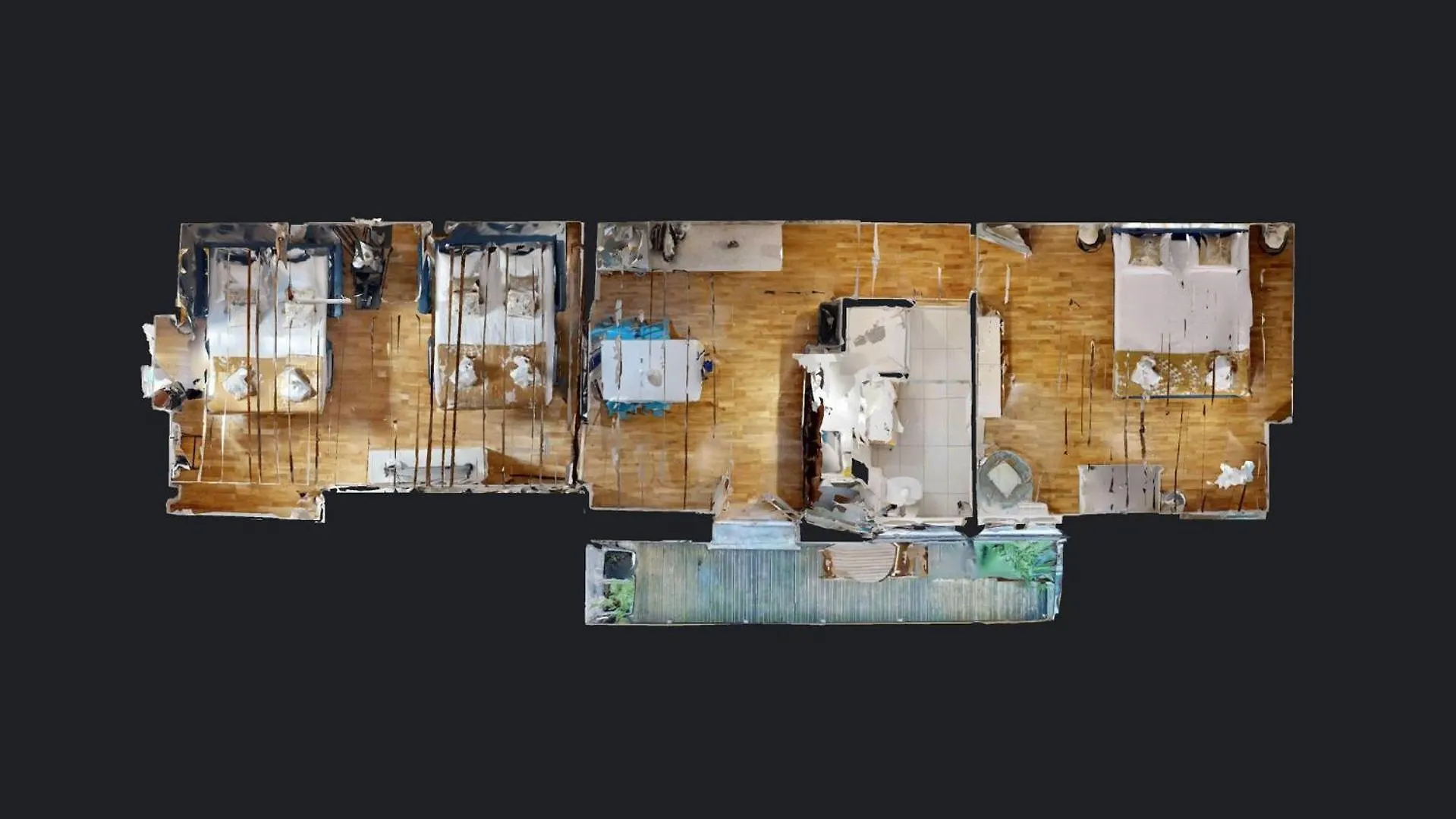 Apartmán Bluestay 282 - Superbe Appartement Avec Terrasse Paříž