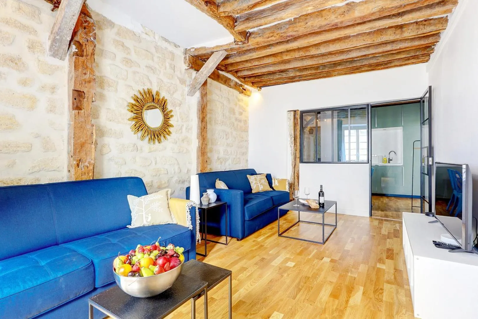 アパート Bluestay 282 - Superbe Appartement Avec Terrasse パリ
